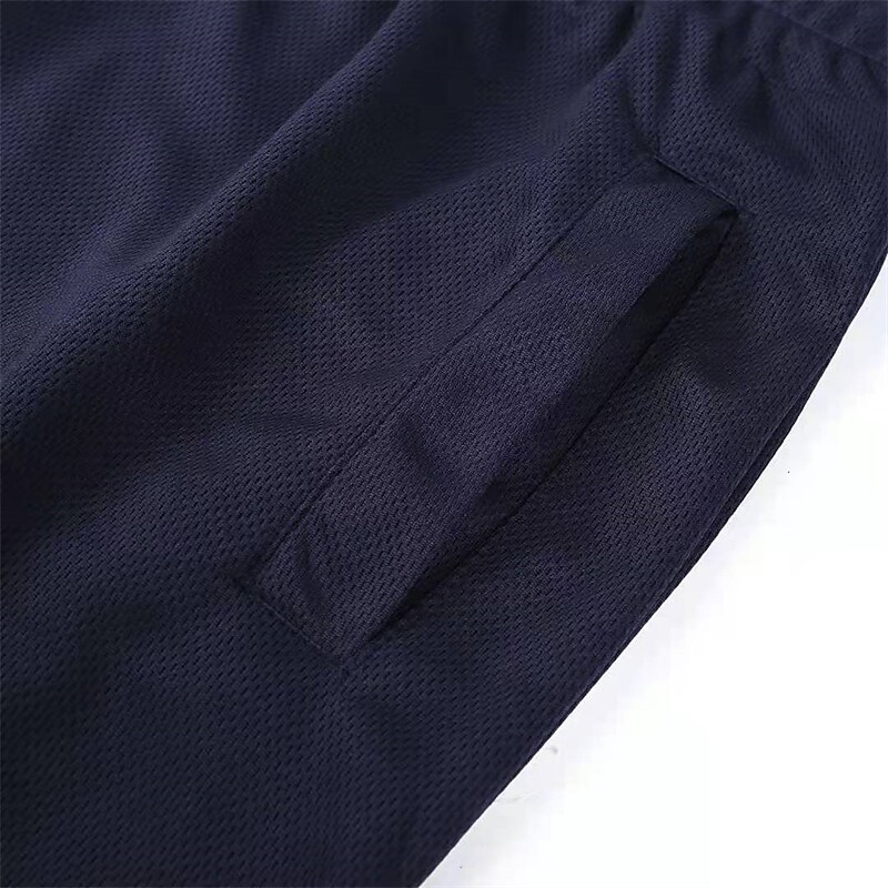 Men's Running Drawstring Elastic Waist Casual Daily  Workout Shorts