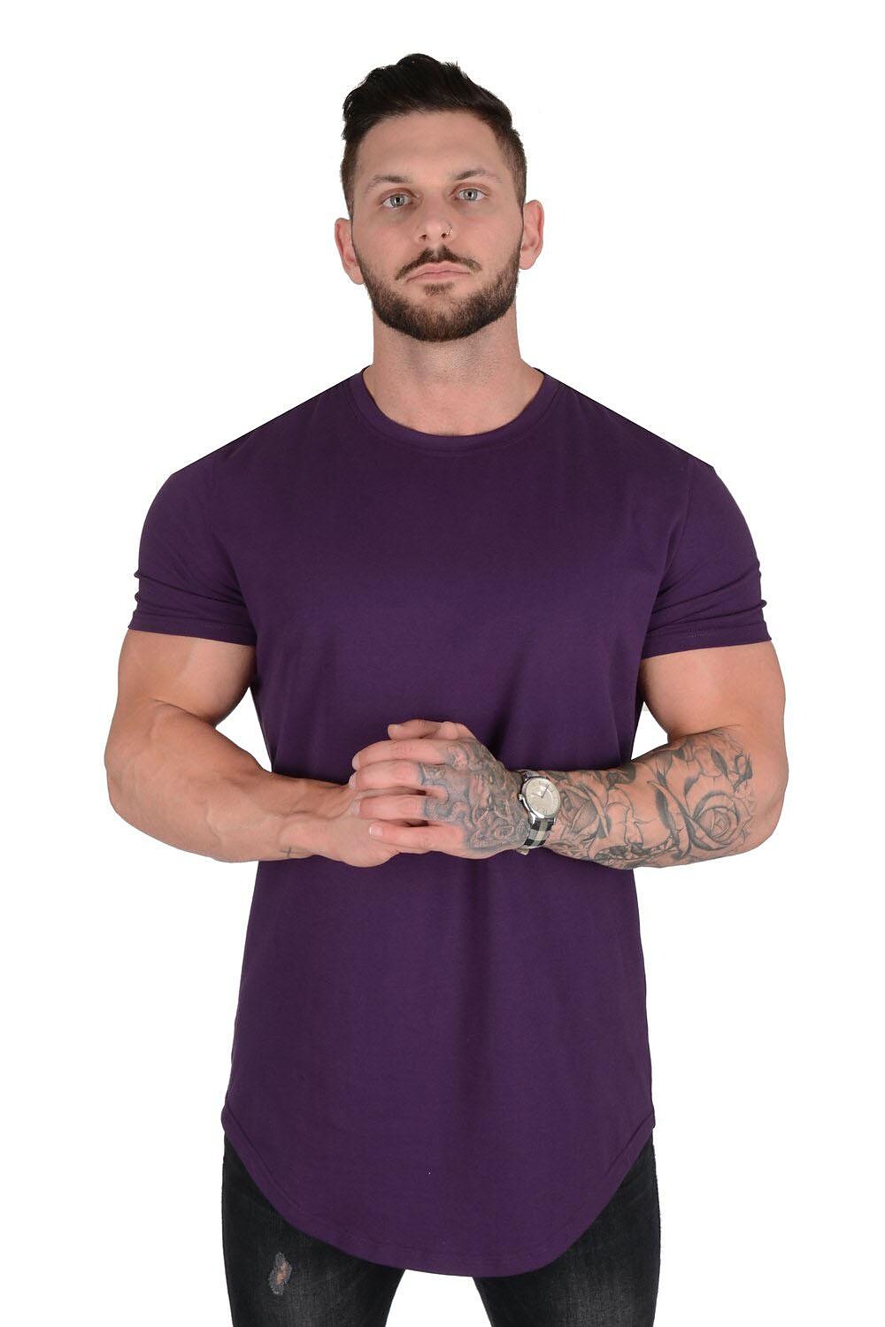 Summer Men's Sports Casual Sports Cotton Loose Short Sleeves