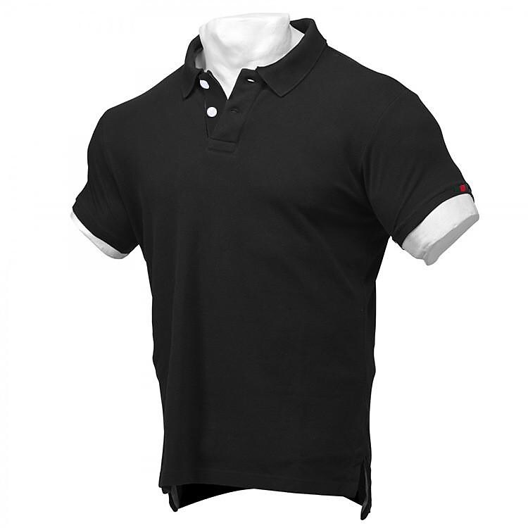 Summer lapel casual polo shirt