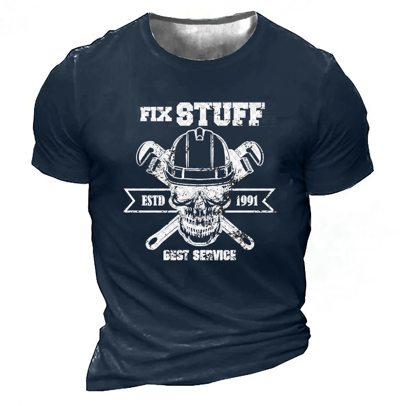 Men's T shirt Tee 3D Print Graphic Letter Crew Neck Casual Daily Print Short Sleeve Tops Fashion Classic Comfortable Big and Tall Green Black Brown / Sports / Summer