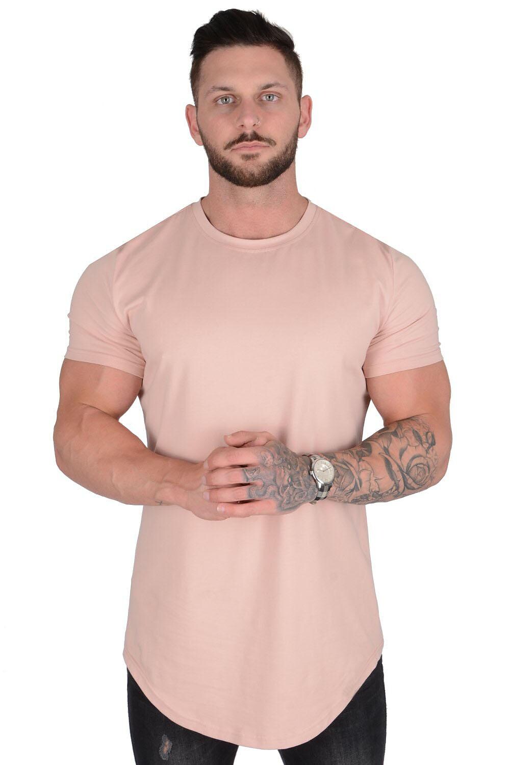 Summer Men's Sports Casual Sports Cotton Loose Short Sleeves