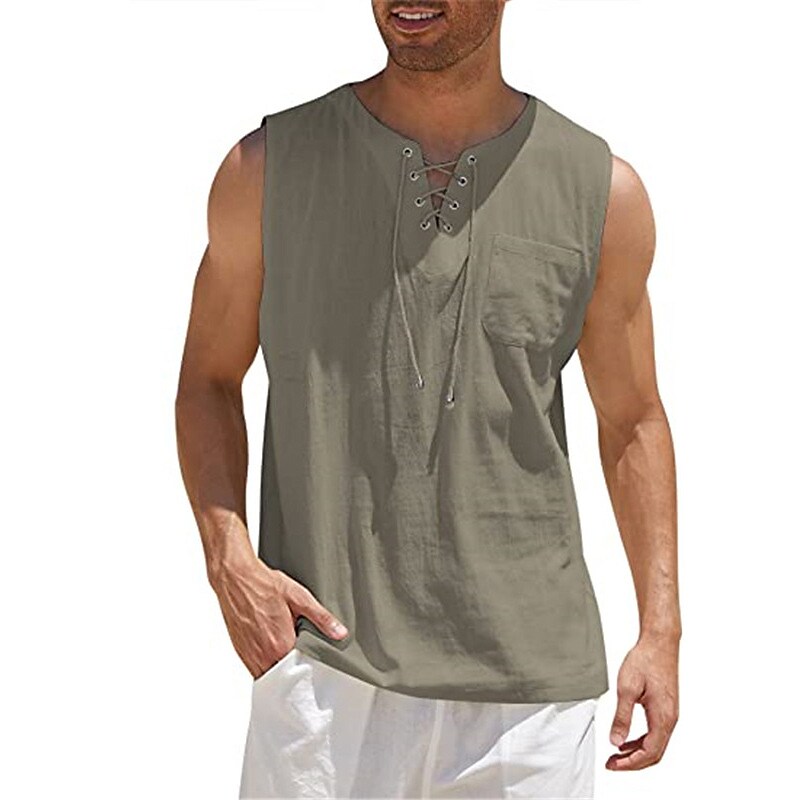 Men's Solid V-Neck Sweatshirt