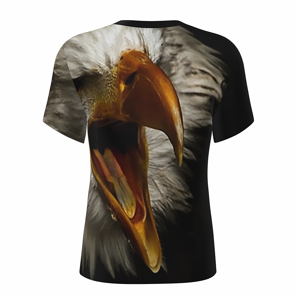 Men's 3D Abstract Print T-Shirt
