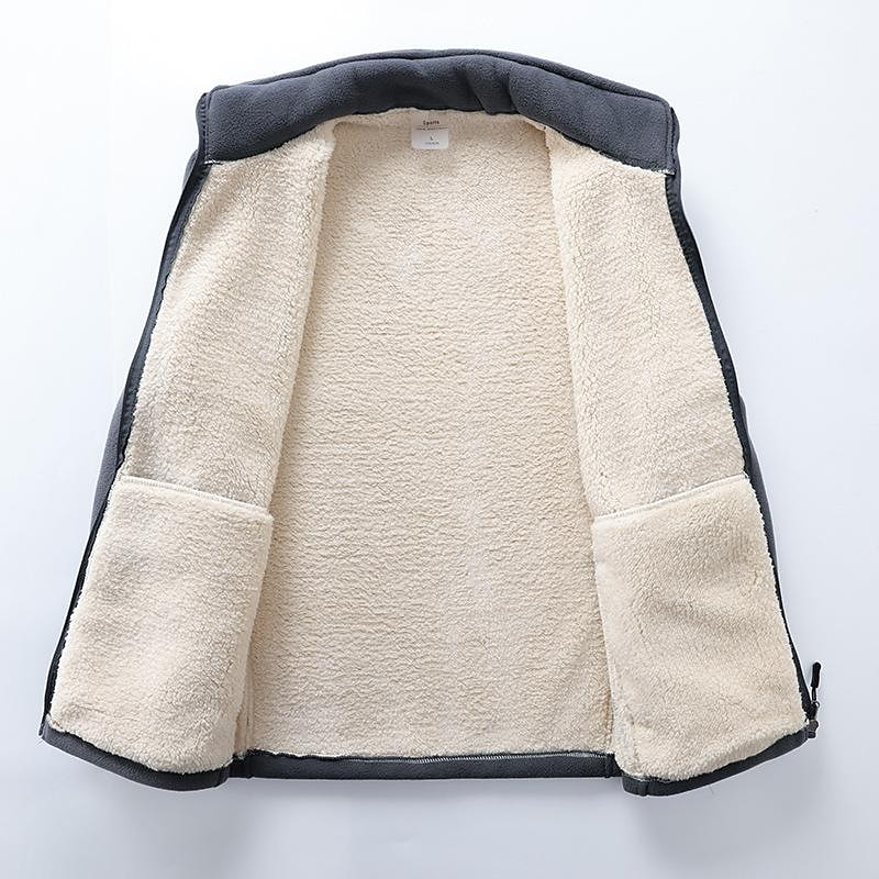 Autumn and winter fleece jacket loose fleece sweater