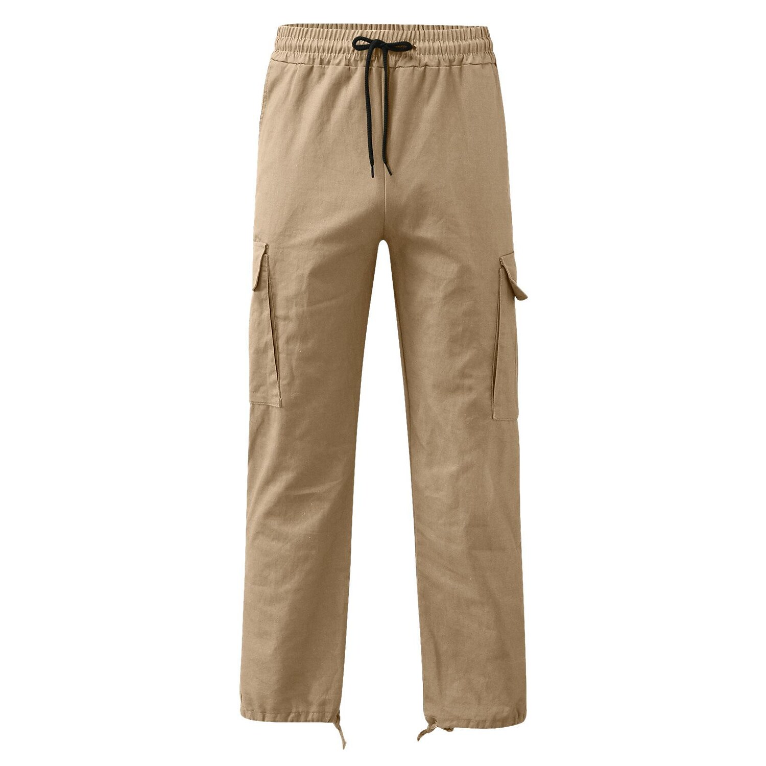 Men's Pocket Drawstring Cargo Pants