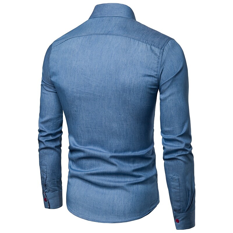 Men's shirt long sleeve basic