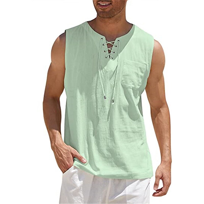 Men's Solid V-Neck Sweatshirt