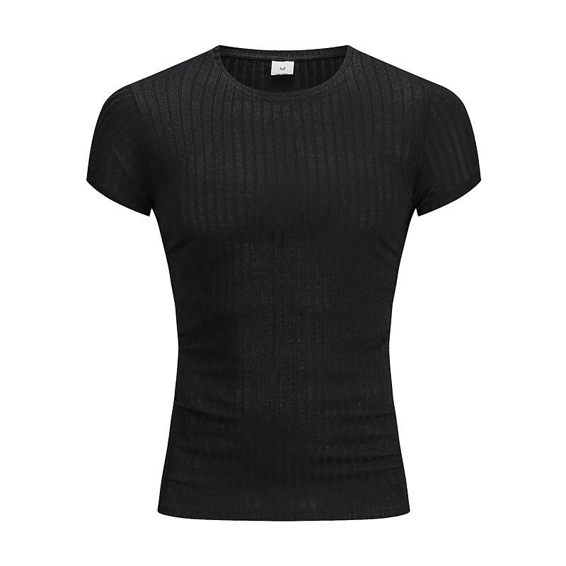 knitted sweater crew neck running short sleeve