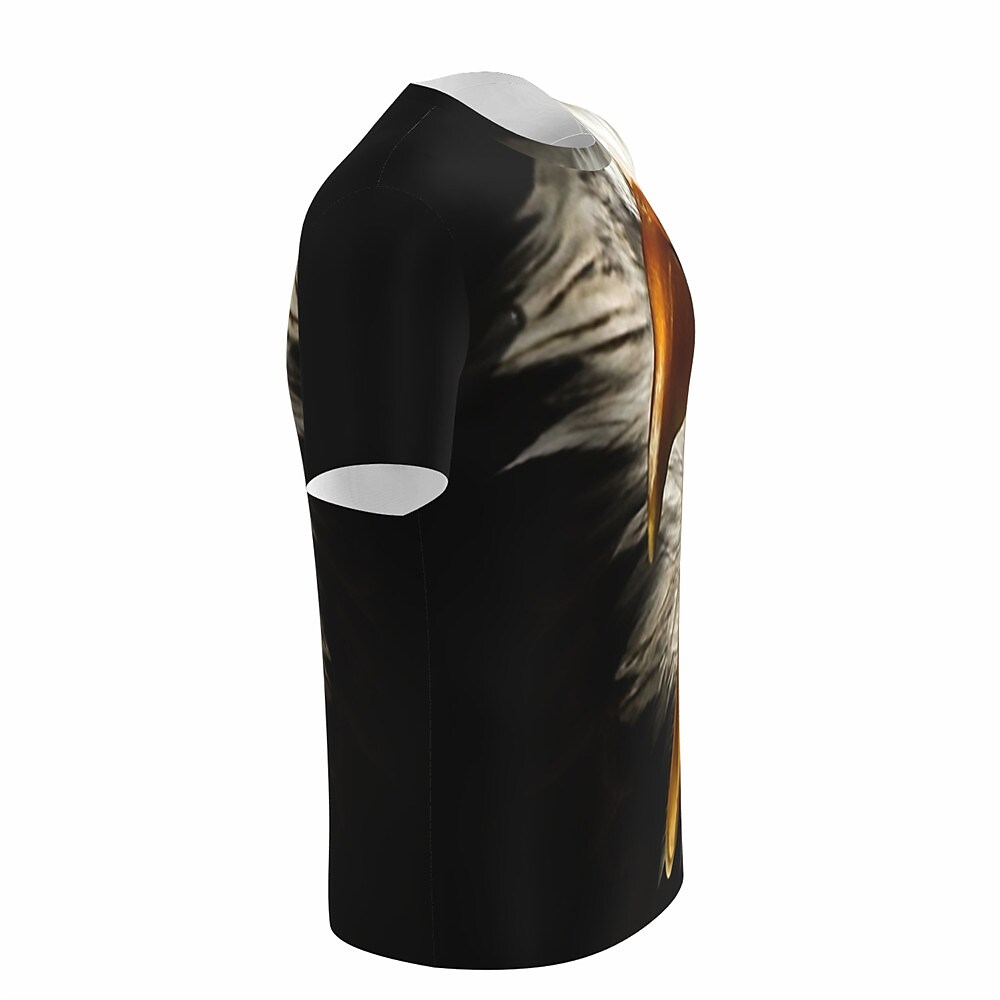 Men's 3D Abstract Print T-Shirt
