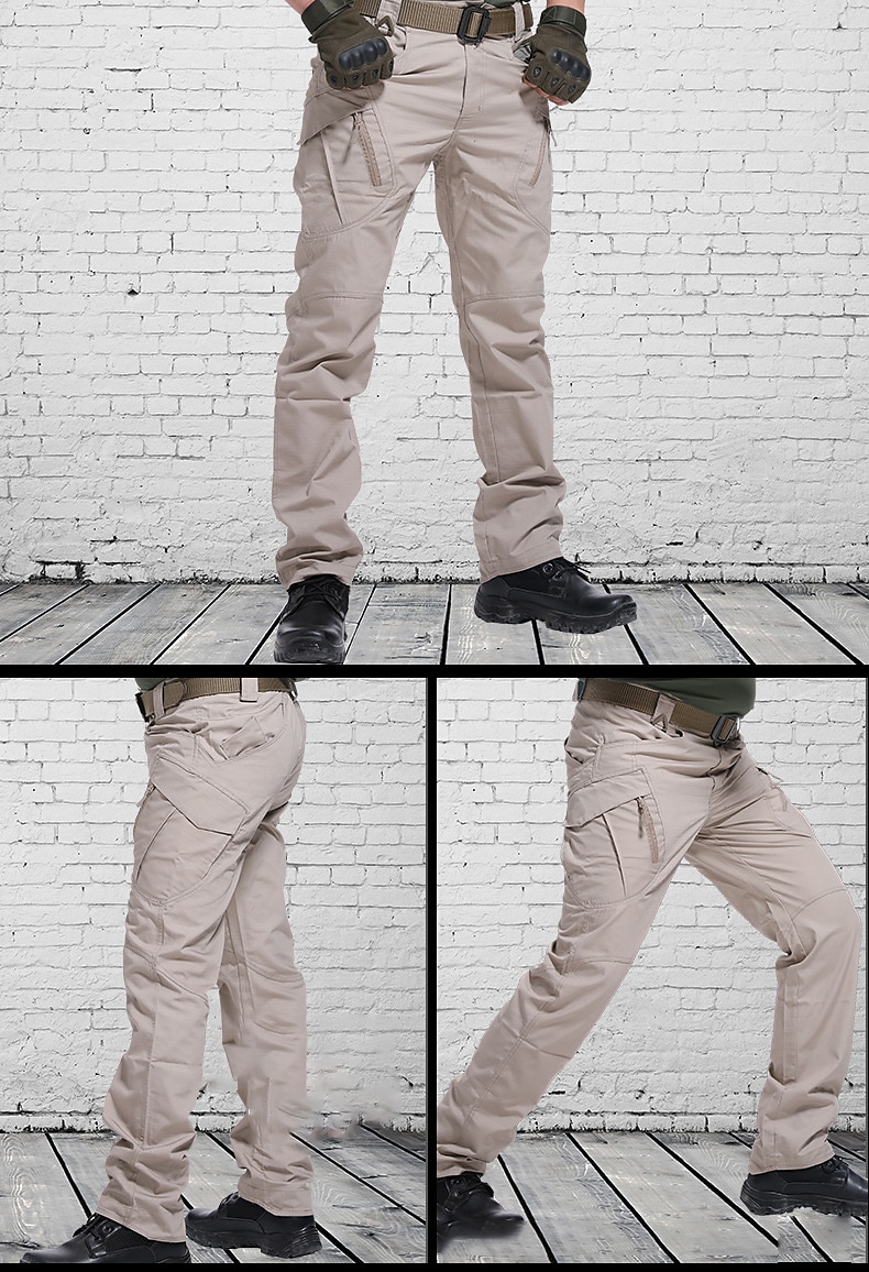 Men's Cargo Pants Work Pants Tactical Pants Military Summer Outdoor Ripstop Windproof Breathable Quick Dry Bottoms 9 Pockets Black Green Cotton Hunting Fishing Climbing S M L XL XXL / Multi Pockets