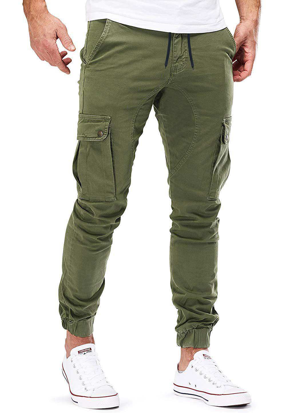 Men's Woven Casual Cargo Pants