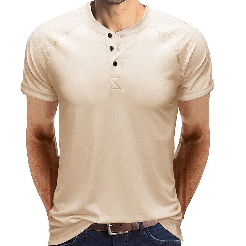 Men's Detail Textured T-Shirt