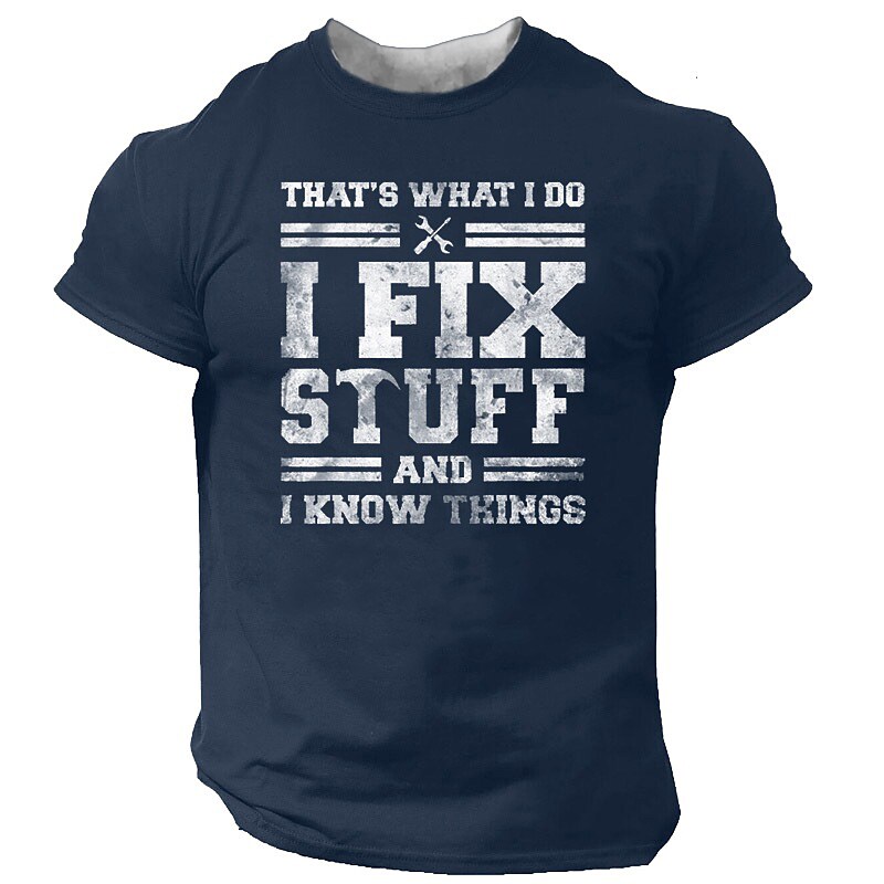 Men's T shirt Tee 3D Print Graphic Letter Crew Neck Casual Daily Print Short Sleeve Tops Fashion Vintage Designer Big and Tall Green Black Blue