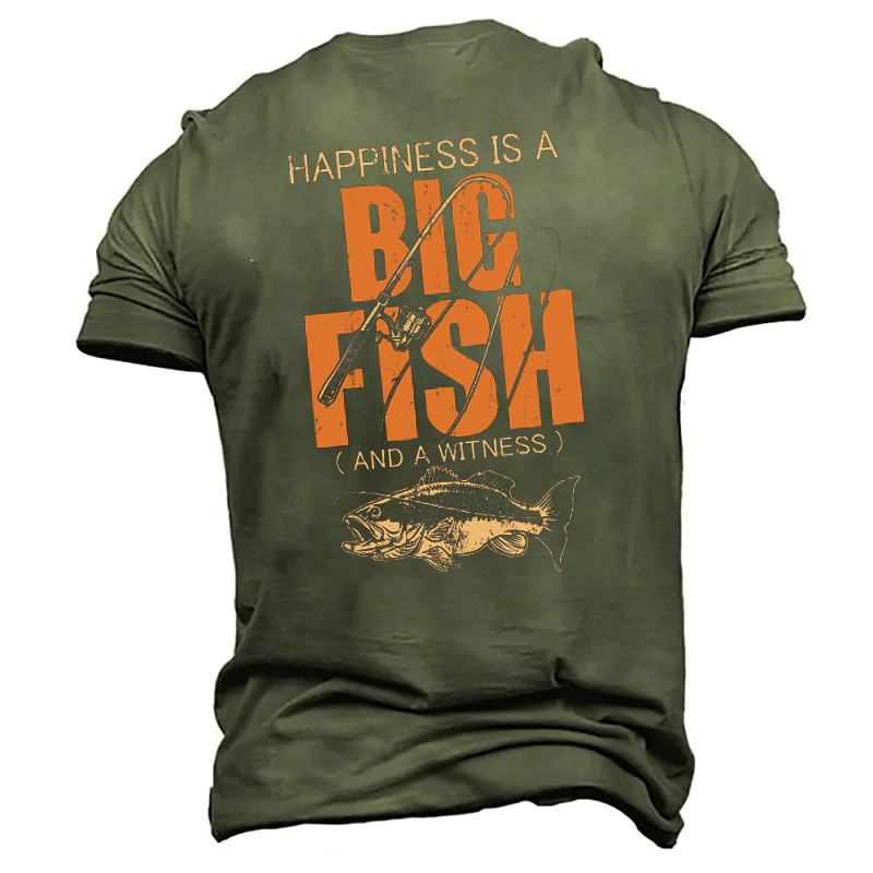 Men's T shirt Tee 3D Print Graphic Letter Crew Neck Casual Daily Print Short Sleeve Tops Fashion Classic Comfortable Big and Tall Green Black Brown / Sports / Summer