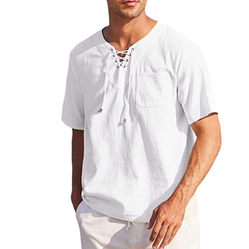 Men's Solid Crew Neck T-Shirt