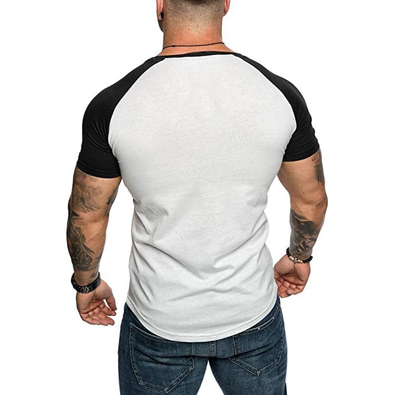 Hot sale colorblock sports t-shirt