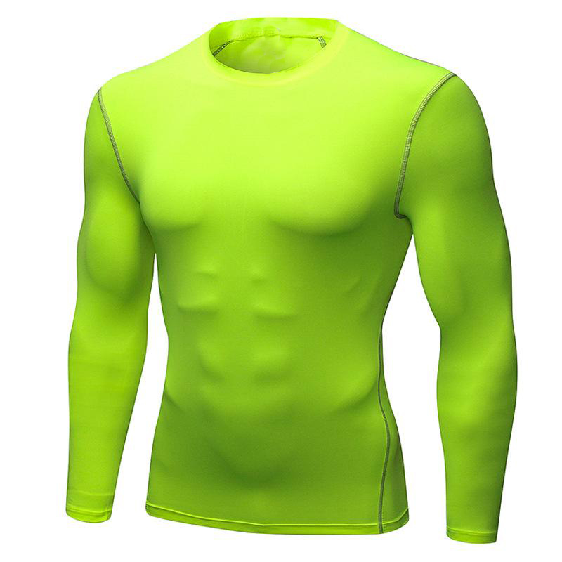 Men's Tight Training Professional Sports Long Sleeve Shirt
