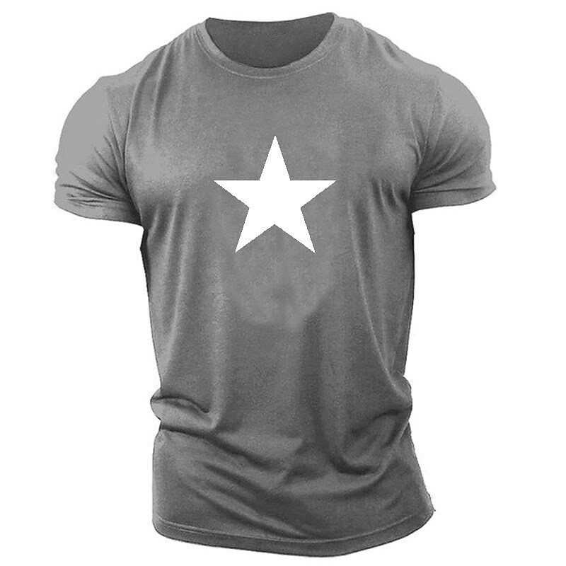 Men's Star Print T-Shirt