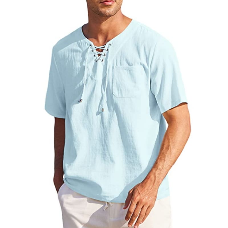 Men's Solid Crew Neck T-Shirt