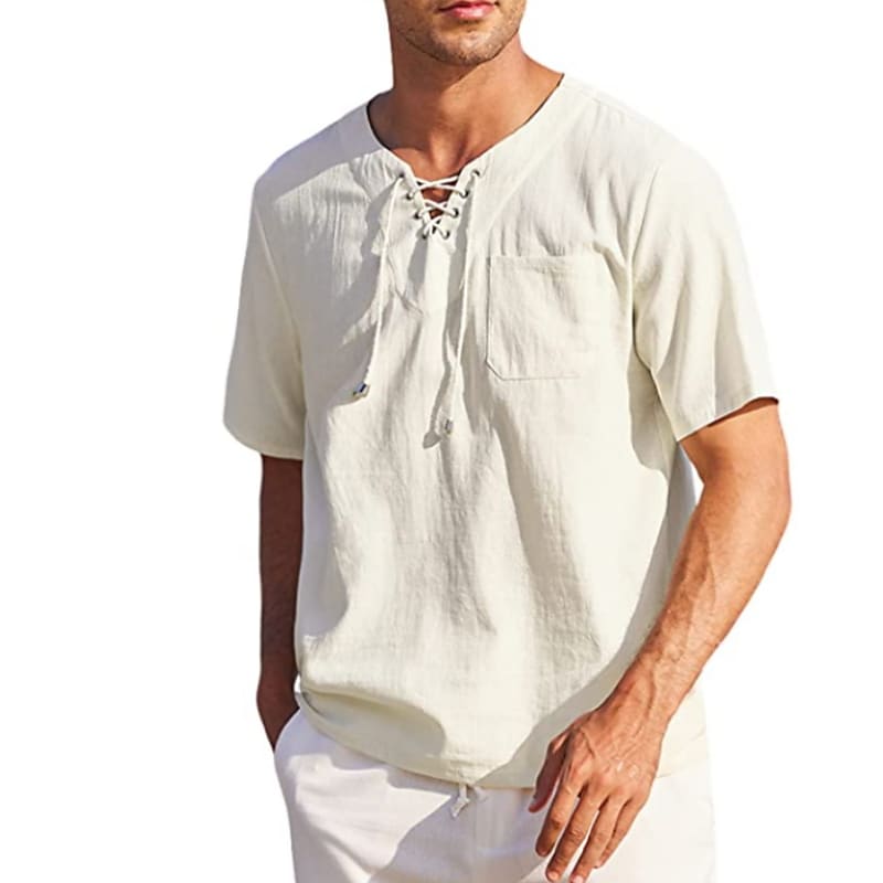 Men's Solid Crew Neck T-Shirt