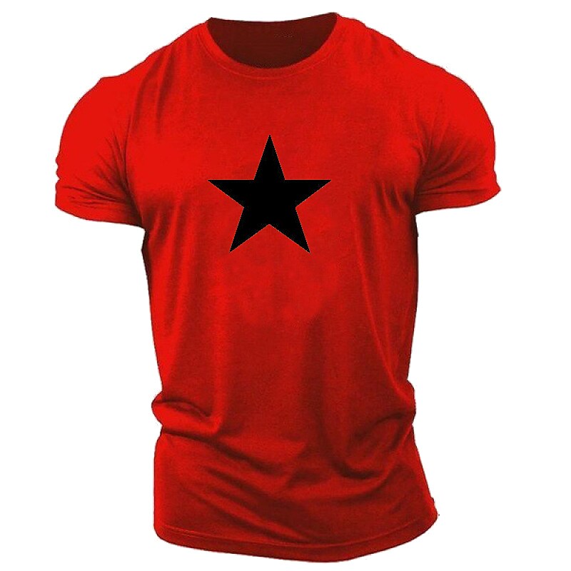 Men's Star Print T-Shirt