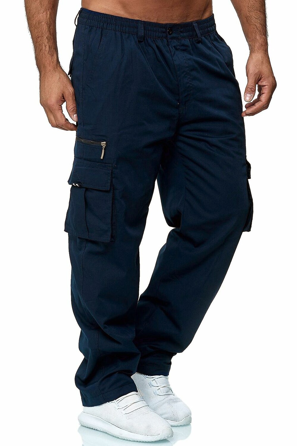 Men's Straight Cargo Pants