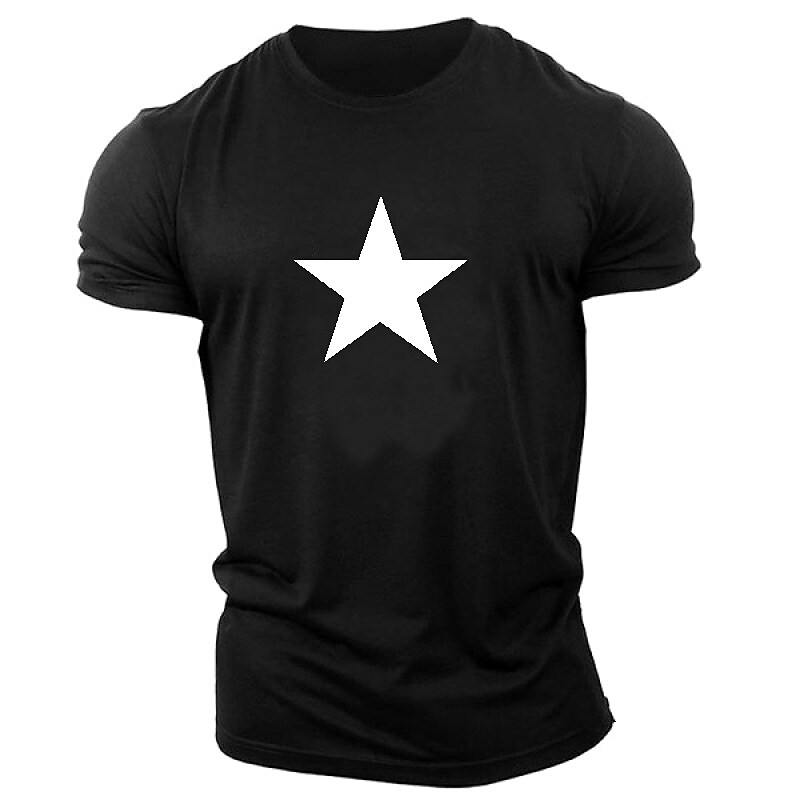 Men's Star Print T-Shirt