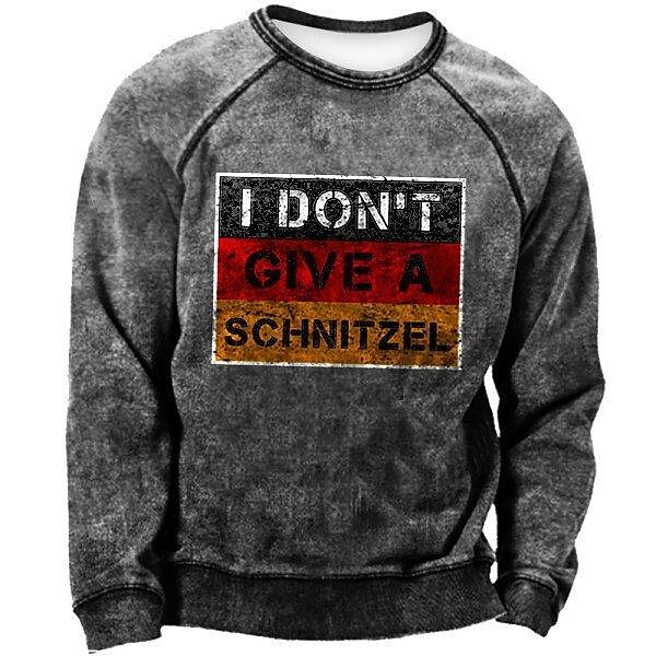  spring and autumn new men's 3d fashion american flag trend printing sweater