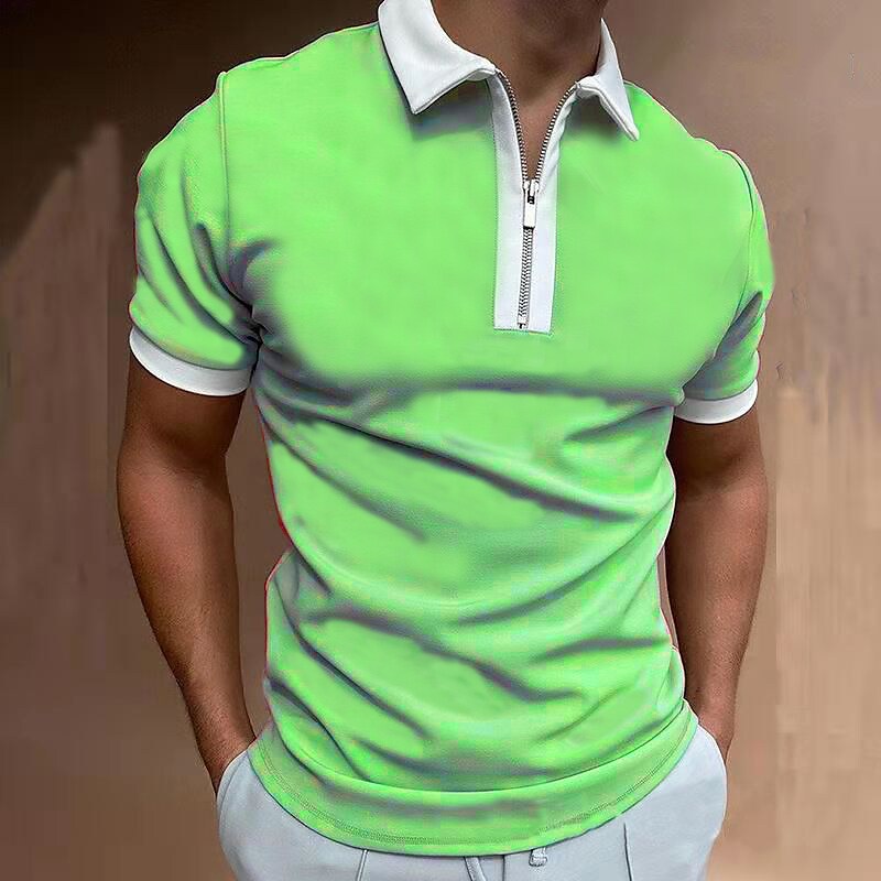 Men's business simple golf shirt
