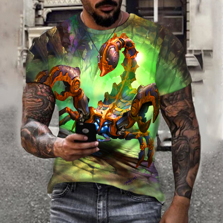 [Copy]Men's 3D Abstract Print T-Shirt