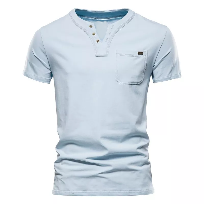 Men's Solid Color Plus Size T-Shirt