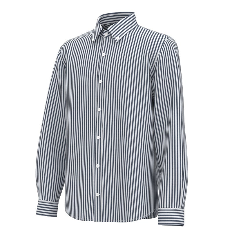 Men's shirt striped long sleeves