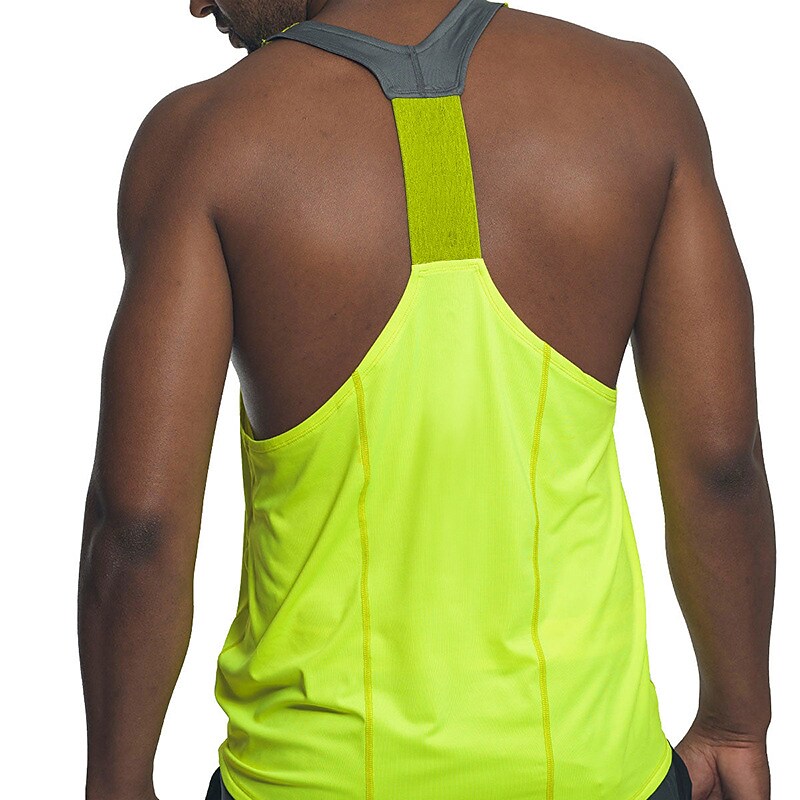 Men's  Plain V Neck Muscle Sleeveless Tank Top Vest 