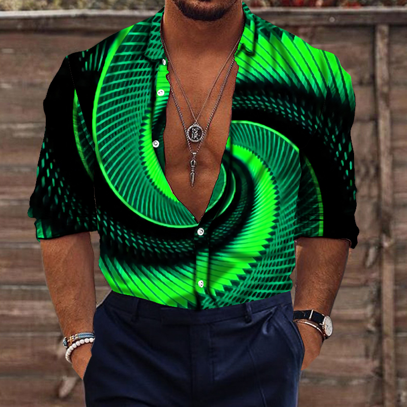 Men's shirts 3D printed tops