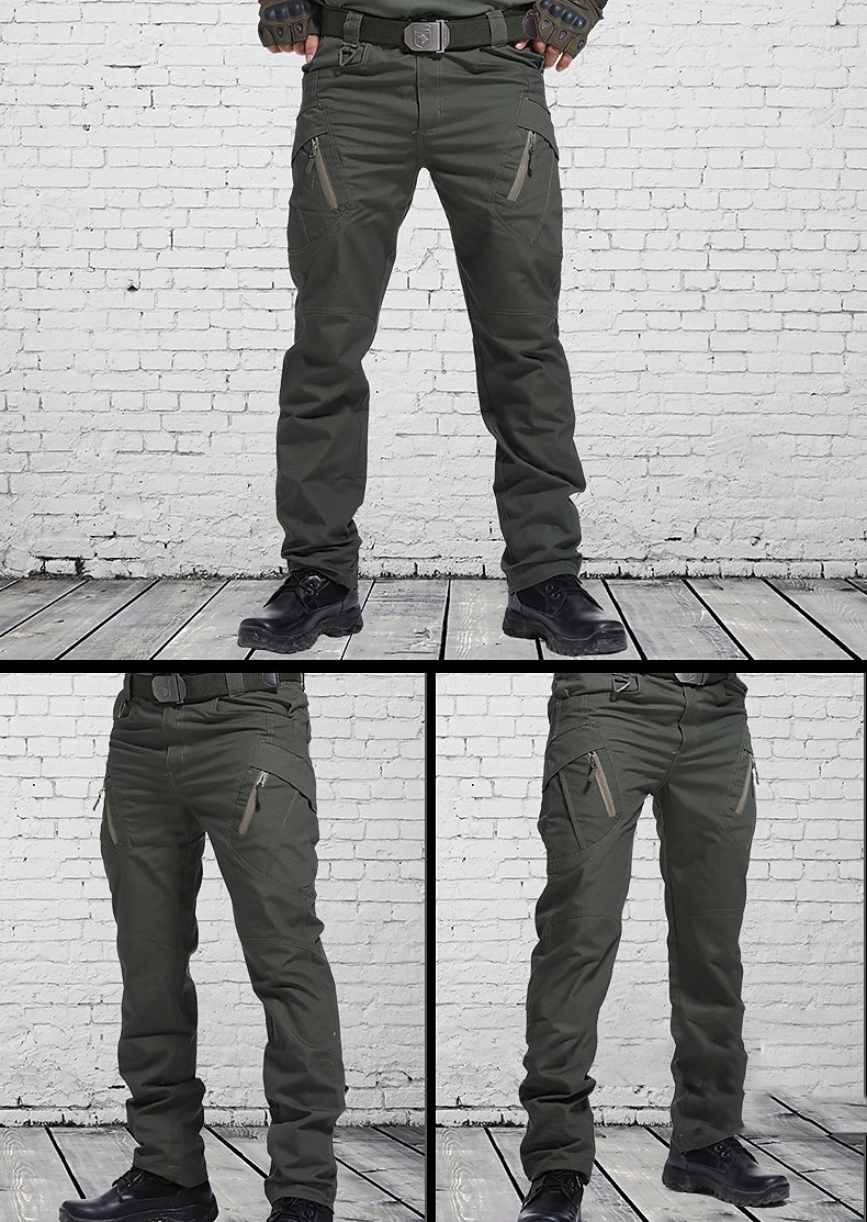 Men's Cargo Pants Work Pants Tactical Pants Military Summer Outdoor Ripstop Windproof Breathable Quick Dry Bottoms 9 Pockets Black Green Cotton Hunting Fishing Climbing S M L XL XXL / Multi Pockets