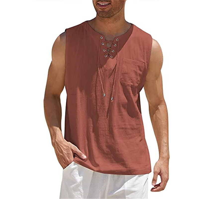 Men's Solid V-Neck Sweatshirt