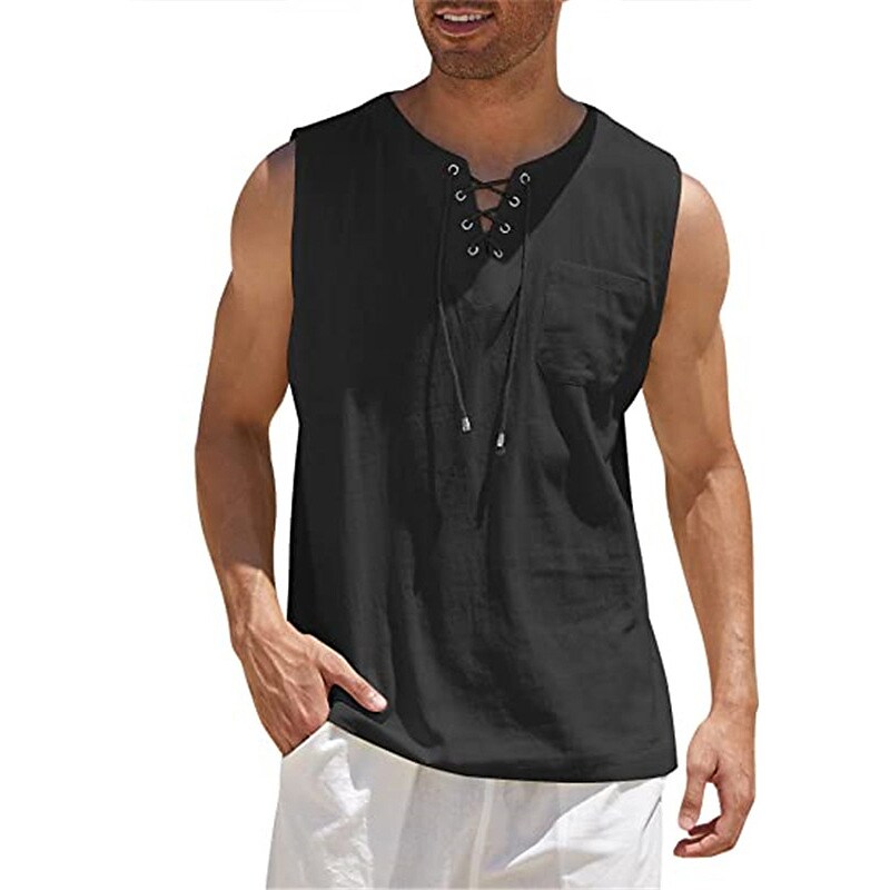 Men's Solid V-Neck Sweatshirt