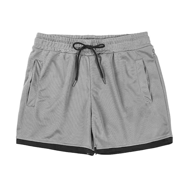 Men's Running Drawstring Elastic Waist Casual Daily  Workout Shorts