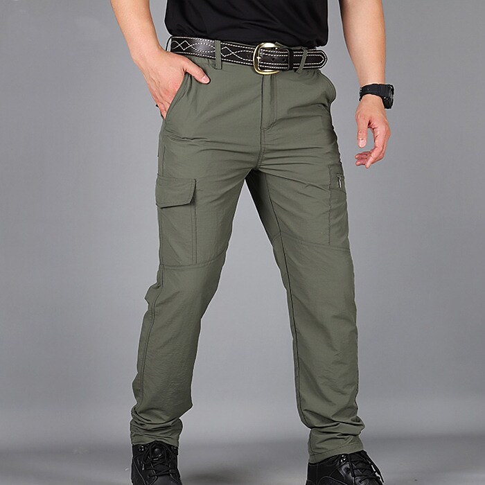 Men's Waterproof  Ripstop Quick Dry Outdoor Hiking Cargo Pants