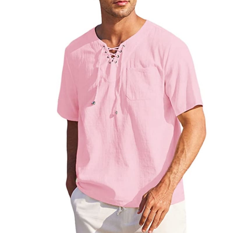 Men's Solid Crew Neck T-Shirt