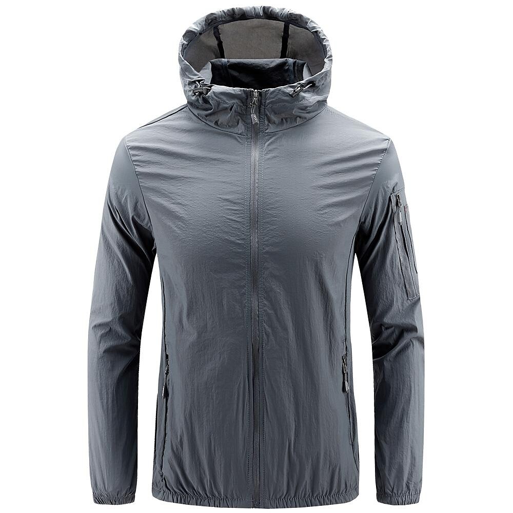 Men's quick-drying sunscreen casual jacket