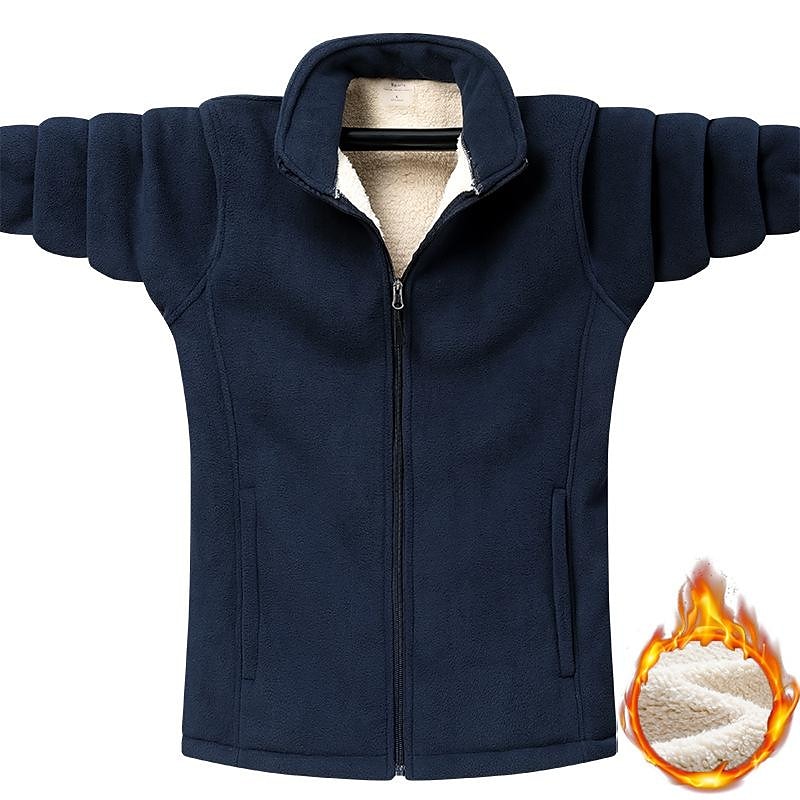 Autumn and winter fleece jacket loose fleece sweater