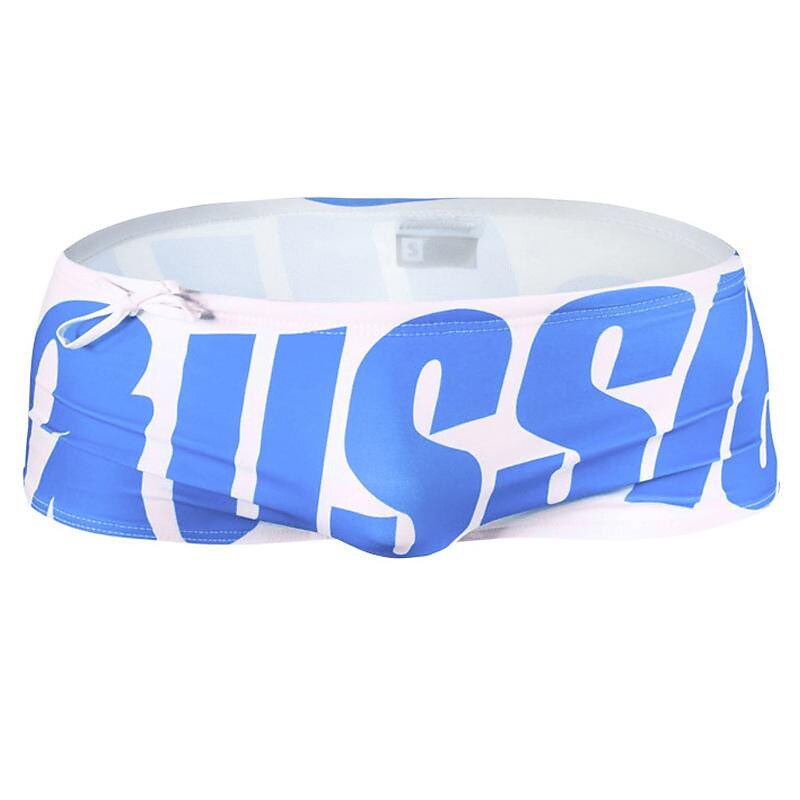 wholesale aussbon letter swimming trunks boxer swimming trunks men's swimming trunks fashion trendy men's hot spring cross-border men's swimming trunks