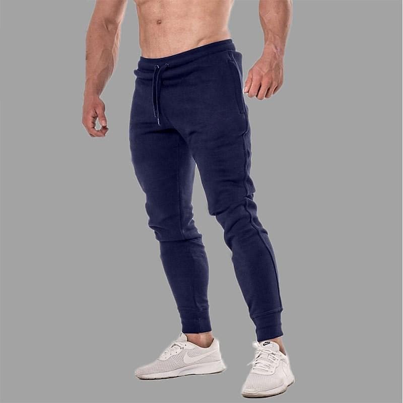 Men's new tethered tight training pants