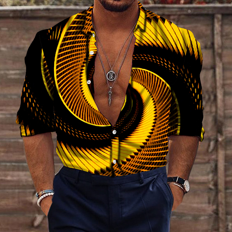 Men's shirts 3D printed tops