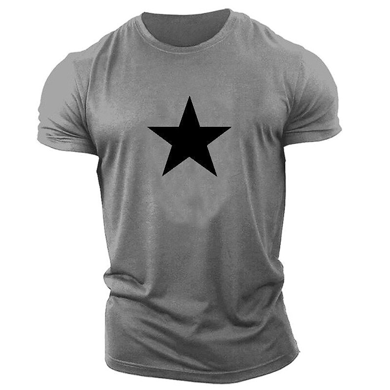 Men's Star Print T-Shirt