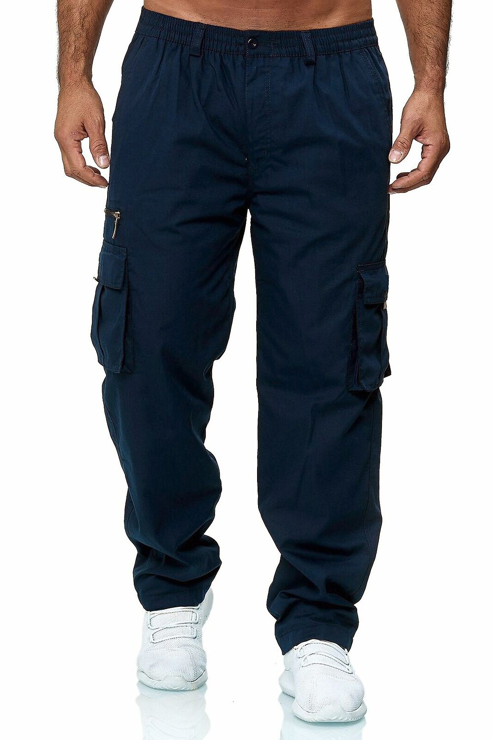 Men's Straight Cargo Pants