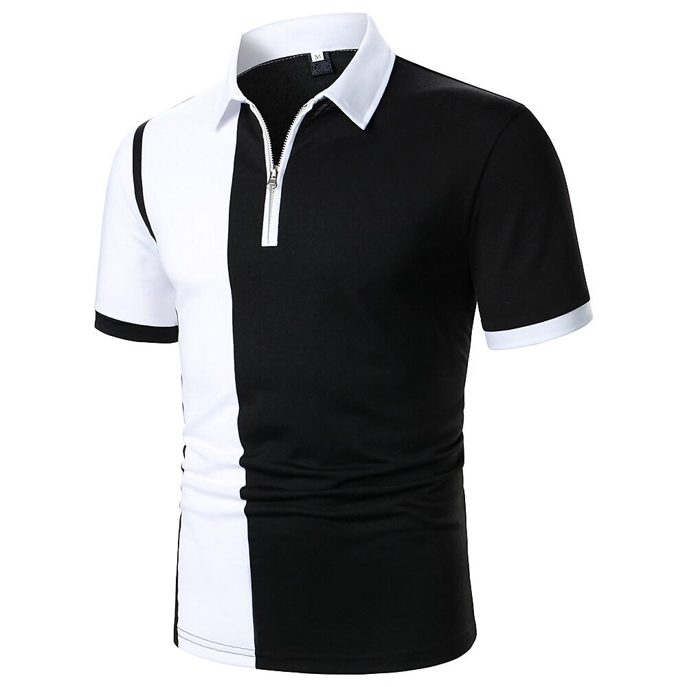 Men's Golf Shirt Dress Shirt Casual Shirt Shirt Print Geometry Classic
