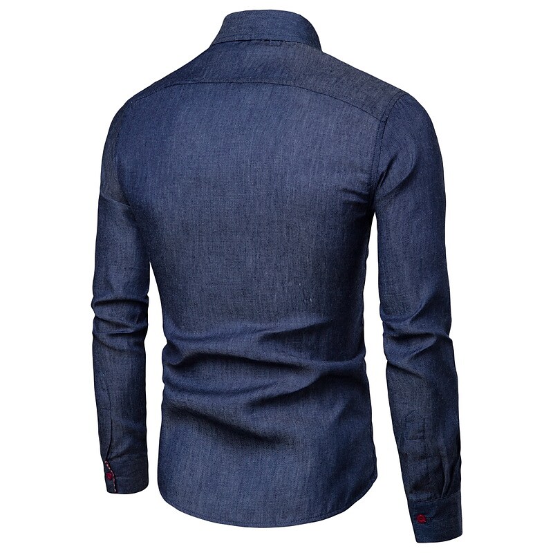 Men's shirt long sleeve basic