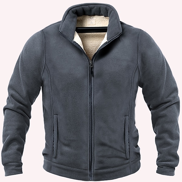 Autumn and winter fleece jacket loose fleece sweater